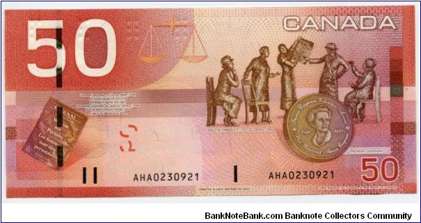 Banknote from Canada year 2004