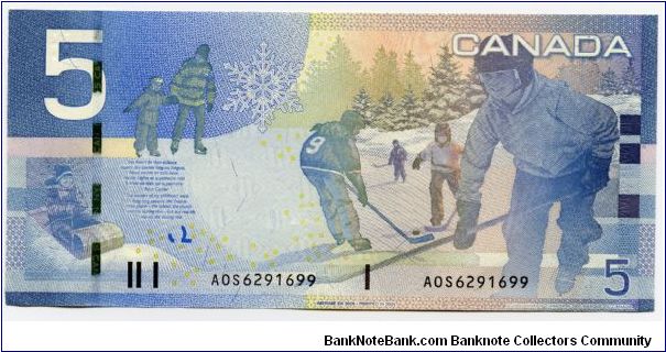 Banknote from Canada year 2006