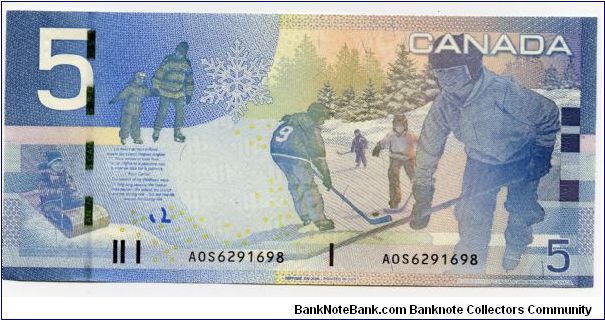 Banknote from Canada year 2006