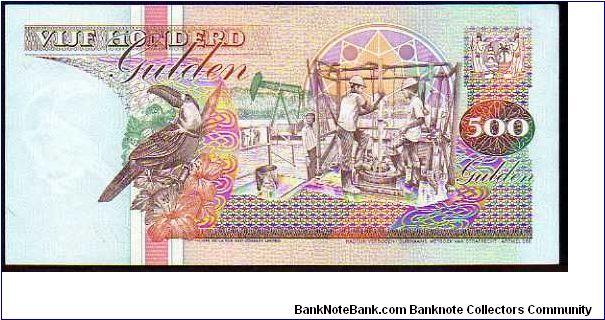 Banknote from Suriname year 1991