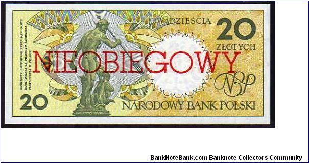 Banknote from Poland year 1990