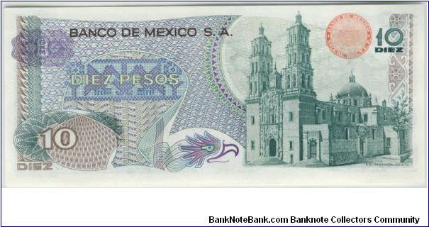 Banknote from Mexico year 1977