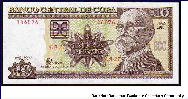10 Pesos

Pk 117 Banknote