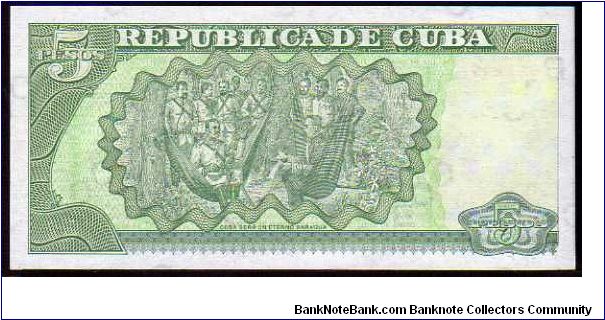 Banknote from Cuba year 1997