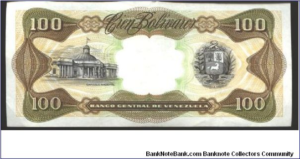 Banknote from Venezuela year 1998