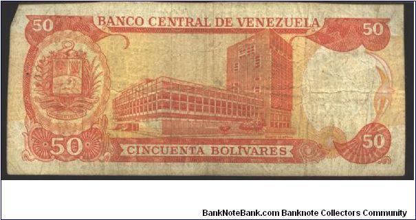 Banknote from Venezuela year 1992