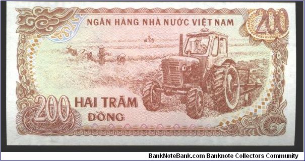 Banknote from Vietnam year 1987