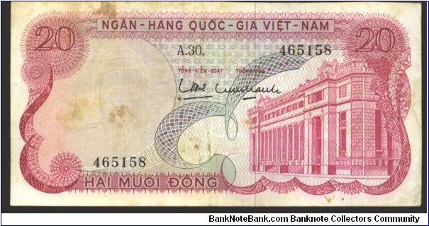 Vietnam-South Banknote