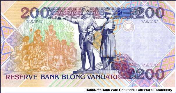 Banknote from Vanuatu year 1995