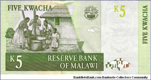 Banknote from Malawi year 1997