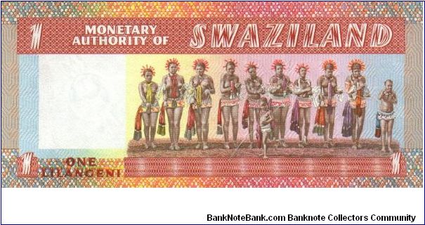 Banknote from Swaziland year 1974