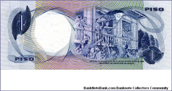Banknote from Philippines year 1969