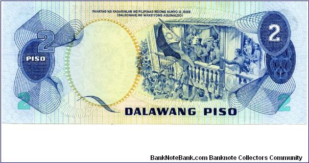 Banknote from Philippines year 1981