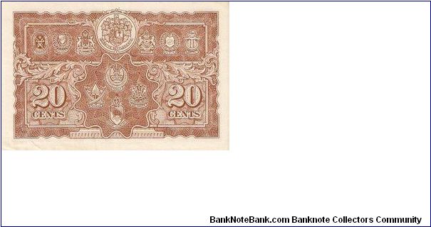 Banknote from Malaysia year 1941