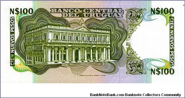 Banknote from Uruguay year 1989