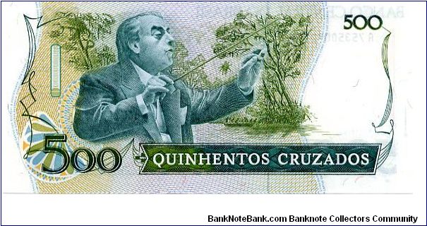 Banknote from Brazil year 1988
