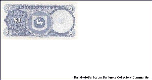 Banknote from Malaysia year 1967