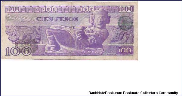 Banknote from Mexico year 1981