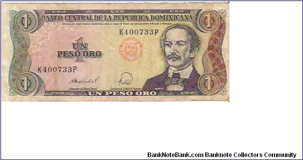 SERIE 1988 
1 PESO ORO

K400733P Banknote