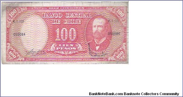 100 PESOS

K-1-101
050084 Banknote