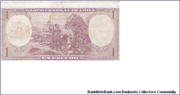 Banknote from Chile year 1960