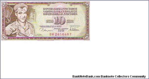 10 DINARA

BH 2816467 Banknote
