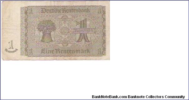 Banknote from Germany year 1937