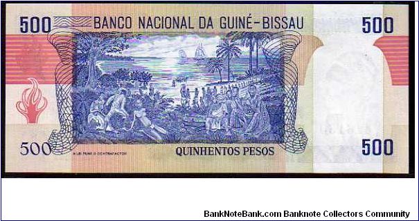 Banknote from Guinea-Bissau year 1983