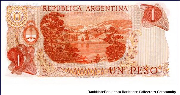 Banknote from Argentina year 1970