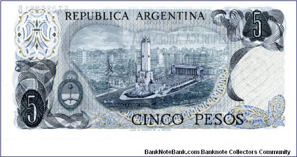 Banknote from Argentina year 1974