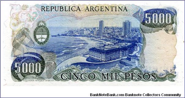 Banknote from Argentina year 1977