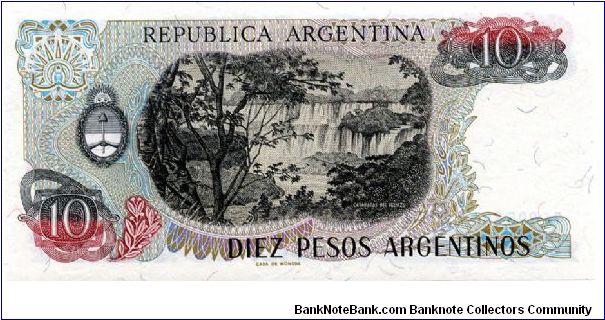 Banknote from Argentina year 1983