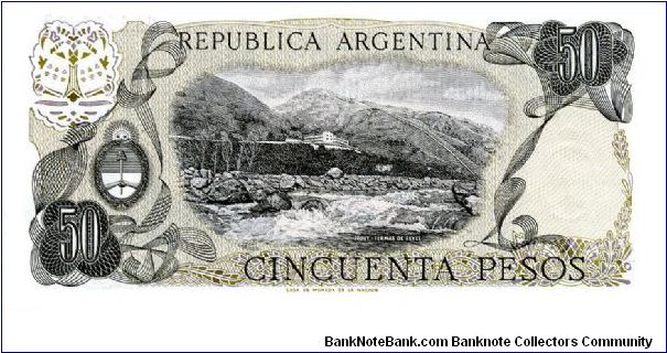 Banknote from Argentina year 1983