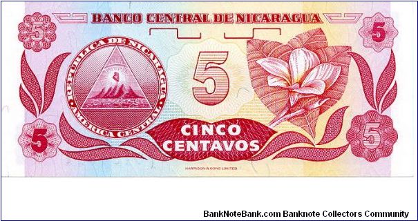 Banknote from Nicaragua year 1991