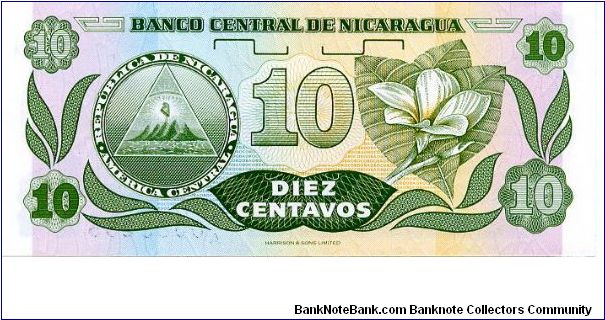 Banknote from Nicaragua year 1991