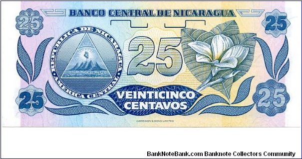 Banknote from Nicaragua year 1991