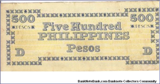 Banknote from Philippines year 1943