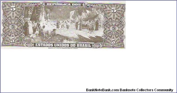 Banknote from Brazil year 1962