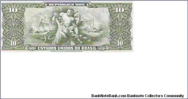 Banknote from Brazil year 1967