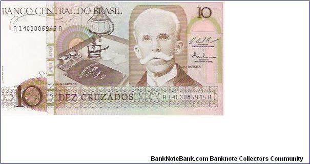 10 CRUZADOS

SERIES 1156-1505

A 1403086945 A

P # 209B Banknote
