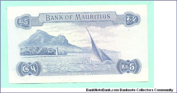 Banknote from Mauritius year 1967