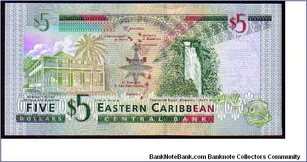 Banknote from Saint Lucia year 2003