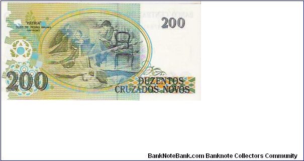 Banknote from Brazil year 1990