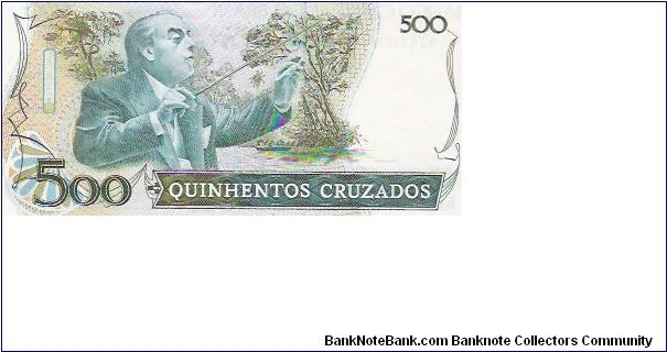 Banknote from Brazil year 1988