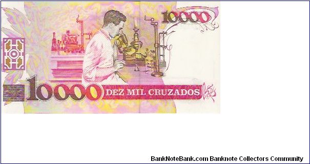 Banknote from Brazil year 1990