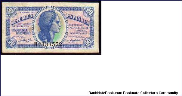 5 Centimos
Pk 93 Banknote