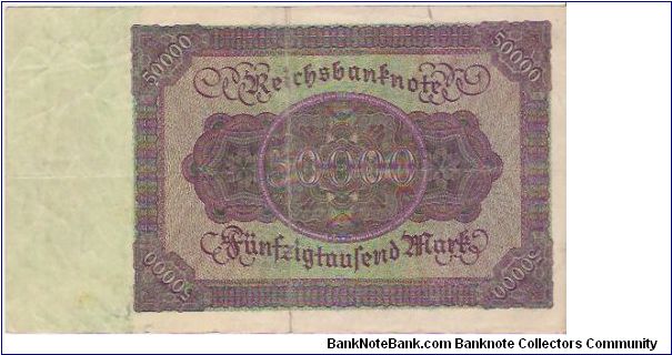 Banknote from Germany year 1922