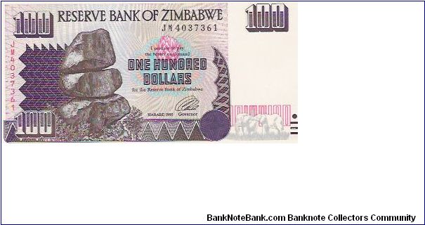 100 DOLLARS

JM4037361

P # 9 Banknote