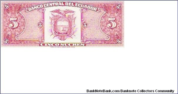 Banknote from Ecuador year 1988