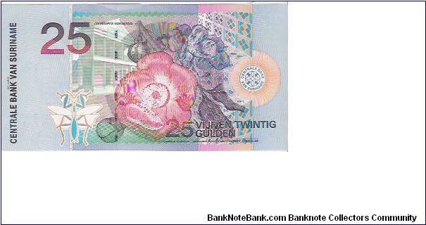 Banknote from Suriname year 2000